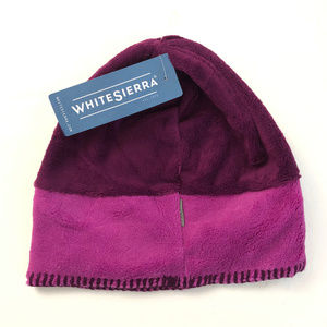 White Sierra Youth Kids Cozy Beanie Kids Purple